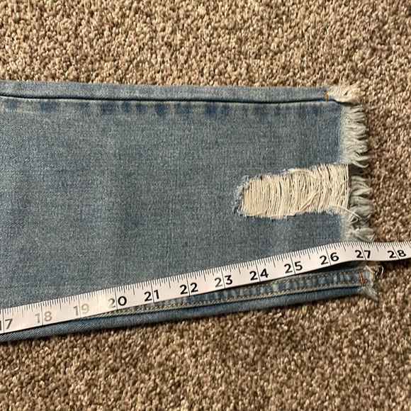 Princess Polly Circle Front Zip Up Jeans sz 8 - Picture 12 of 13